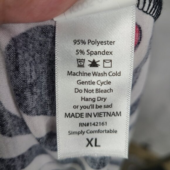 LuLaRoe Minnie Mouse Irma XL Top - Picture 10 of 10